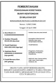 KENALI ARTI BUNYI KENTONGAN DI LINGKUNGAN KITA!